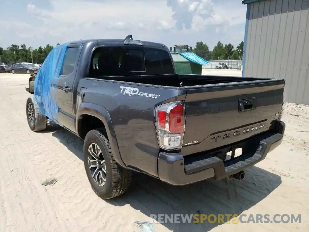 3 Photograph of a damaged car 5TFAZ5CN1MX100524 TOYOTA TACOMA 2021