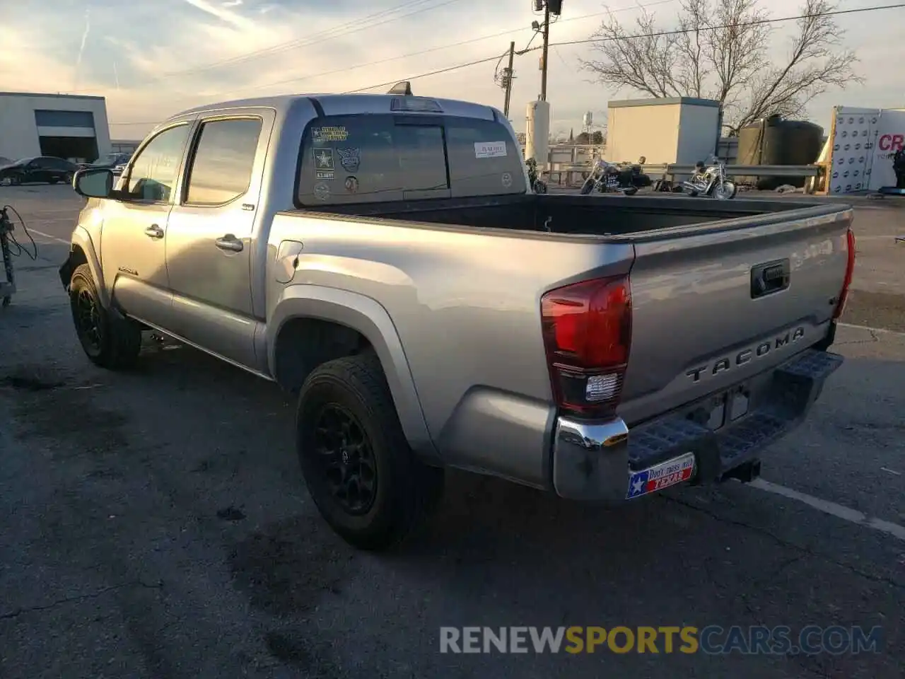 3 Photograph of a damaged car 5TFAZ5CN1MX105691 TOYOTA TACOMA 2021