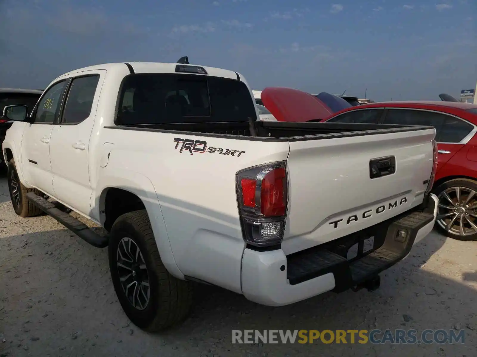 3 Photograph of a damaged car 5TFAZ5CN1MX108185 TOYOTA TACOMA 2021