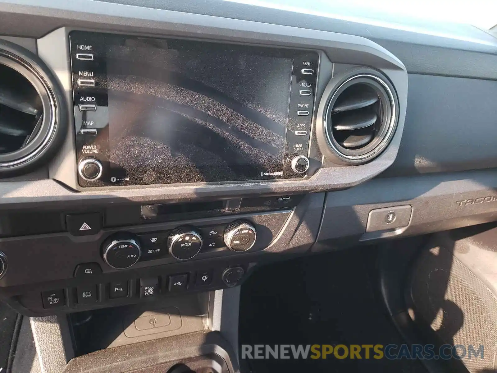 9 Photograph of a damaged car 5TFAZ5CN1MX108185 TOYOTA TACOMA 2021