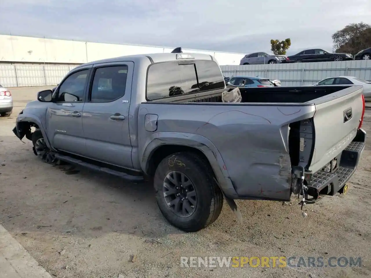 2 Photograph of a damaged car 5TFAZ5CN1MX108414 TOYOTA TACOMA 2021