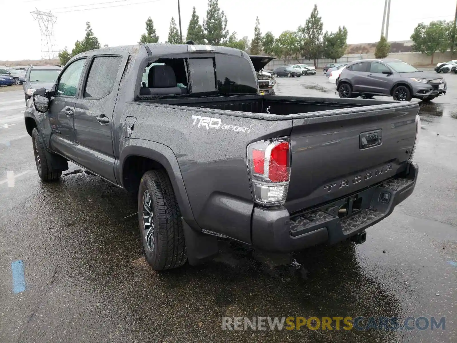 3 Photograph of a damaged car 5TFAZ5CN1MX111135 TOYOTA TACOMA 2021