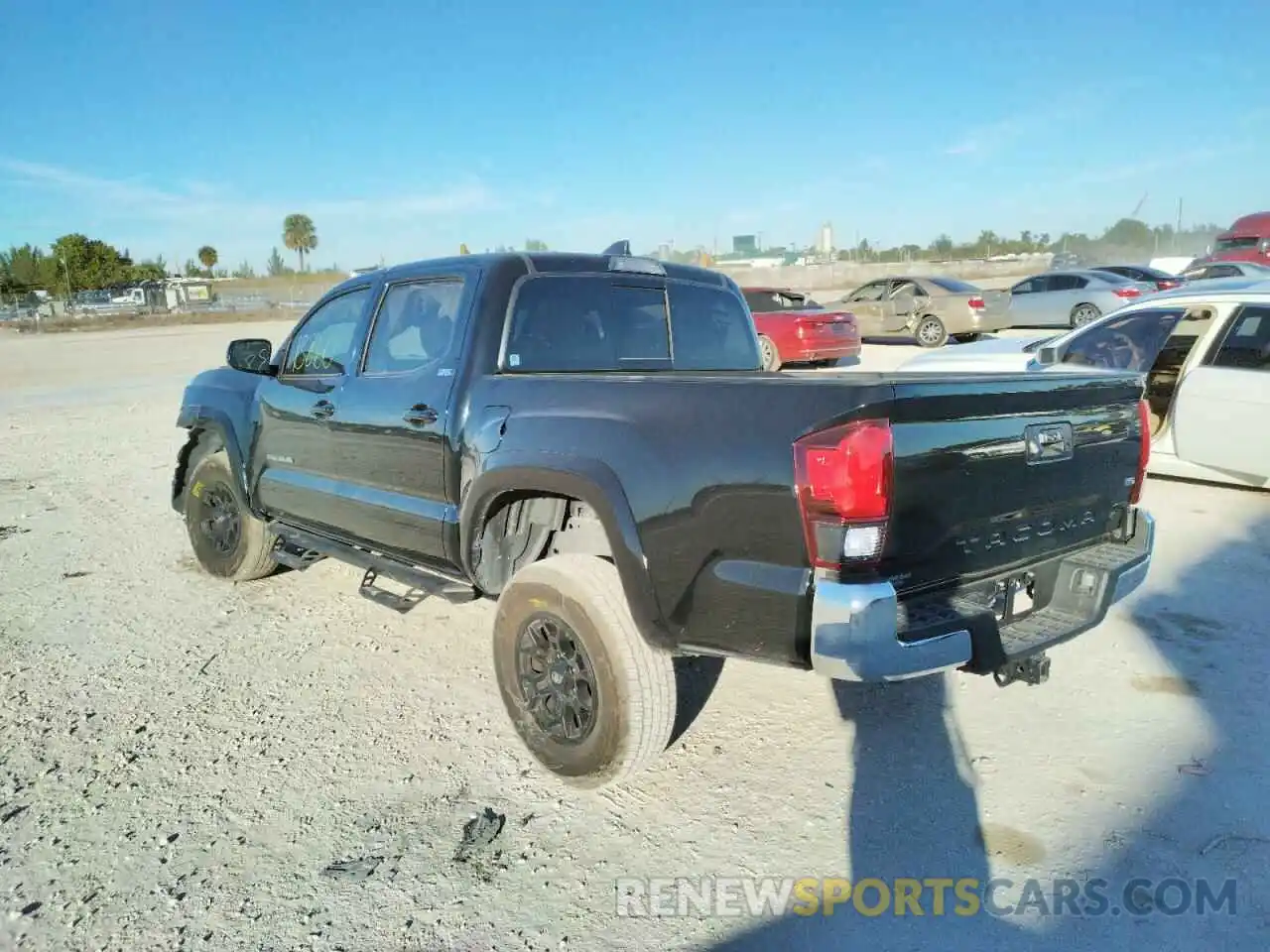 3 Photograph of a damaged car 5TFAZ5CN2MX096709 TOYOTA TACOMA 2021