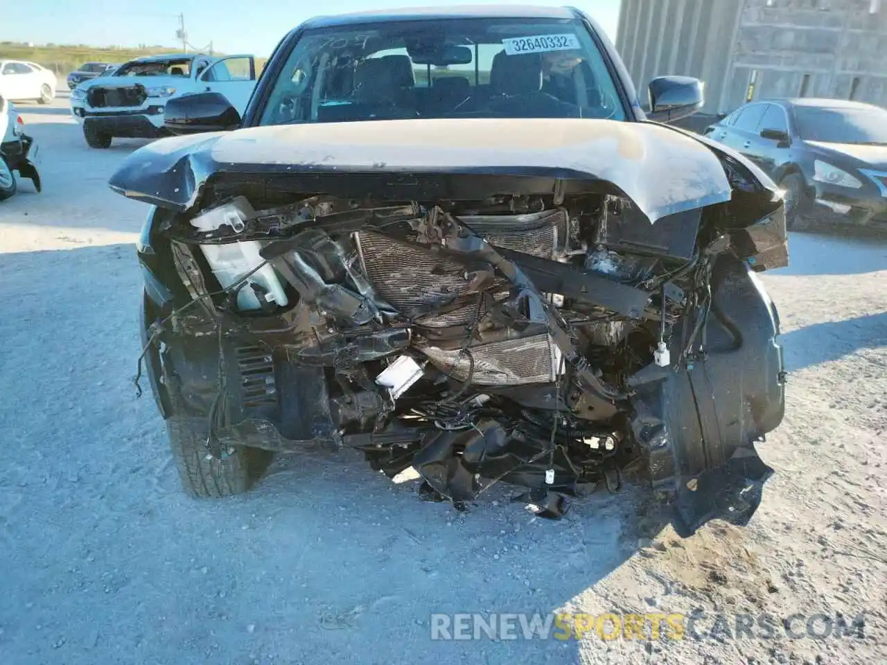 9 Photograph of a damaged car 5TFAZ5CN2MX096709 TOYOTA TACOMA 2021