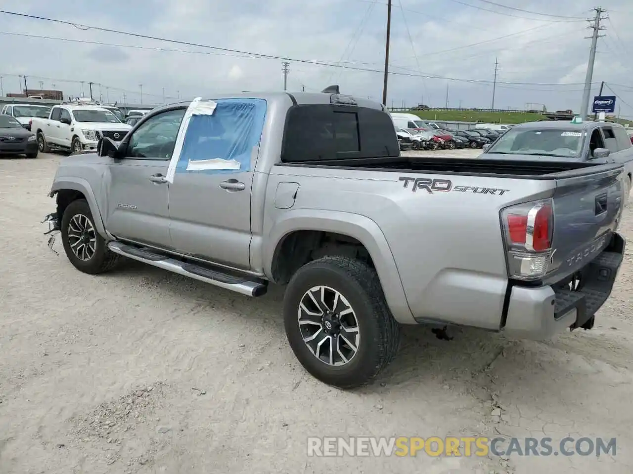 2 Photograph of a damaged car 5TFAZ5CN2MX096788 TOYOTA TACOMA 2021