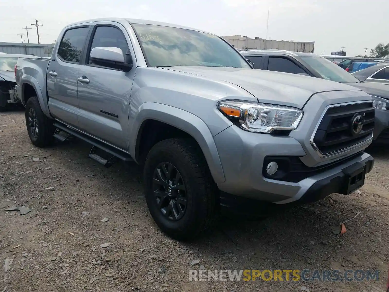 1 Photograph of a damaged car 5TFAZ5CN2MX097326 TOYOTA TACOMA 2021