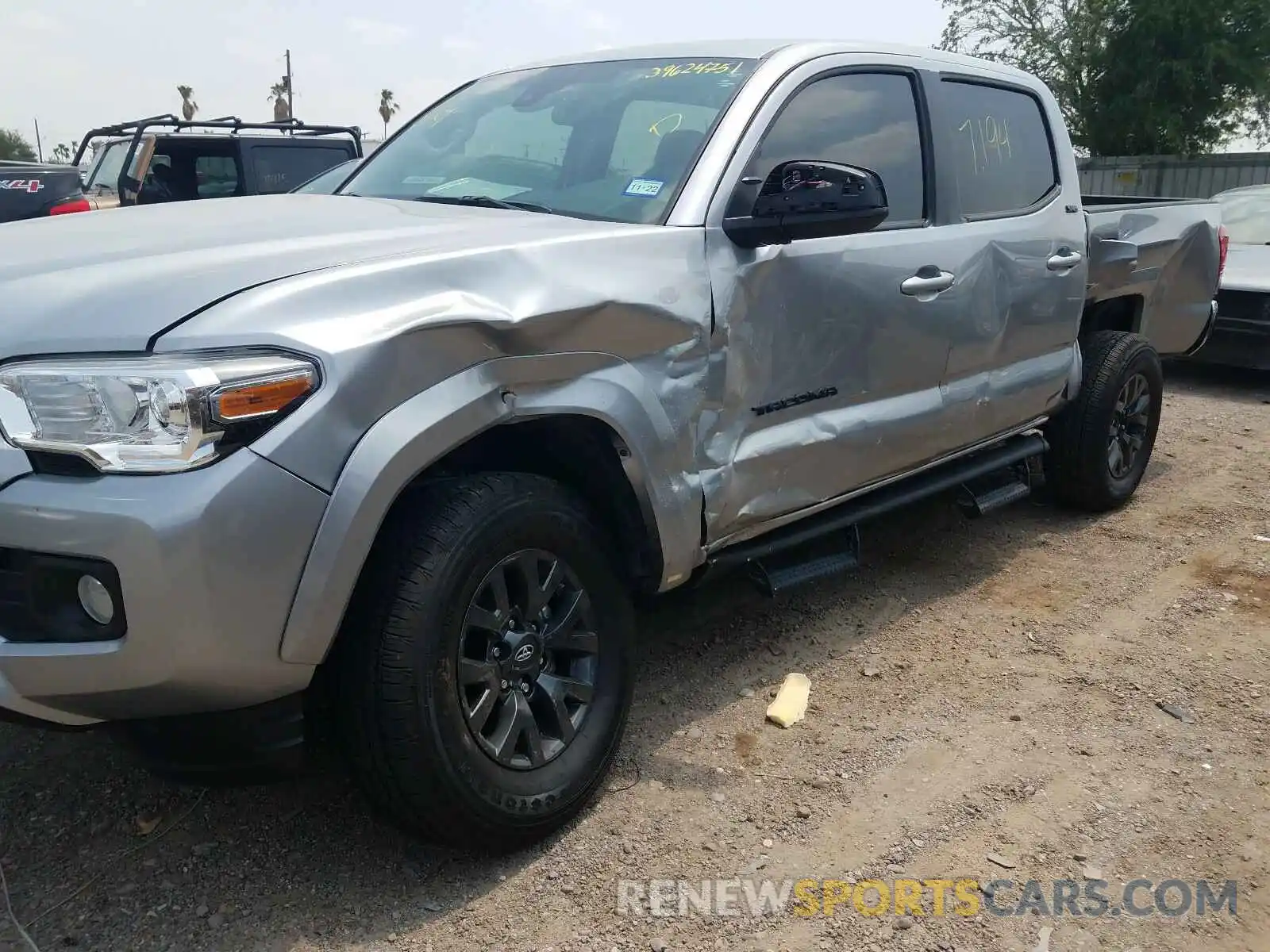 9 Photograph of a damaged car 5TFAZ5CN2MX097326 TOYOTA TACOMA 2021