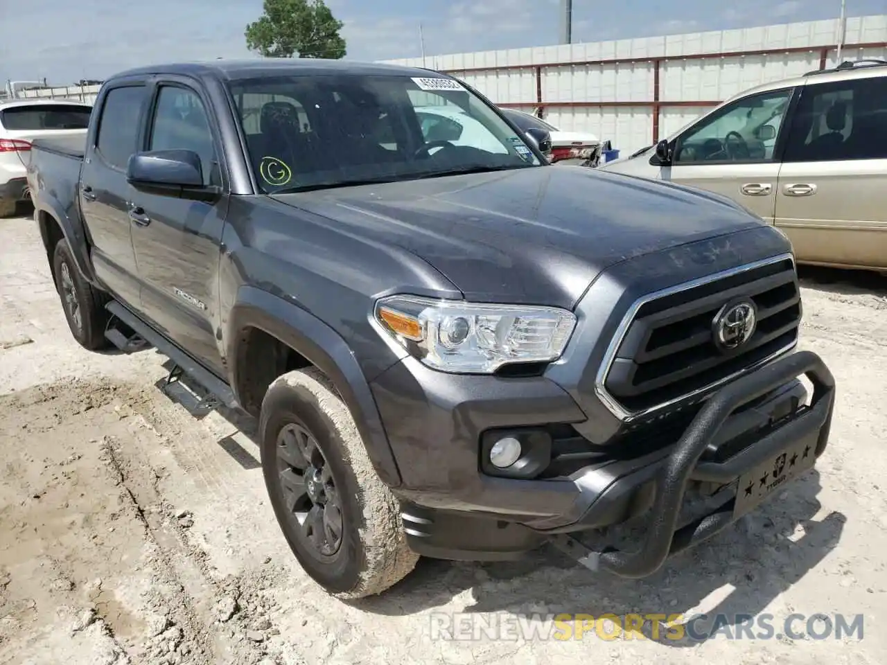 1 Photograph of a damaged car 5TFAZ5CN2MX097519 TOYOTA TACOMA 2021