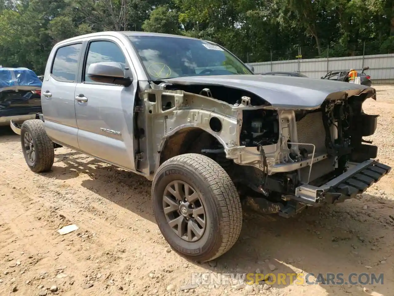 1 Фотография поврежденного автомобиля 5TFAZ5CN2MX098508 TOYOTA TACOMA 2021