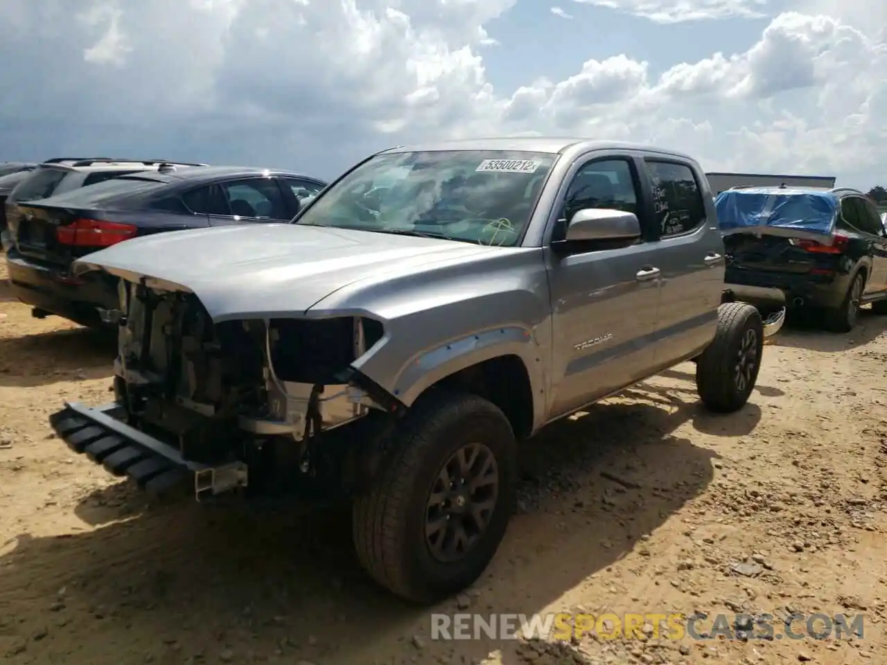 2 Фотография поврежденного автомобиля 5TFAZ5CN2MX098508 TOYOTA TACOMA 2021