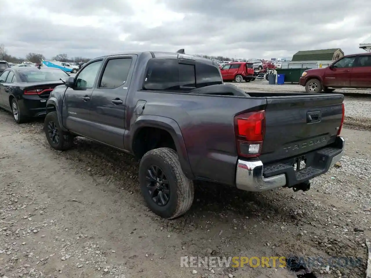 3 Photograph of a damaged car 5TFAZ5CN2MX098637 TOYOTA TACOMA 2021