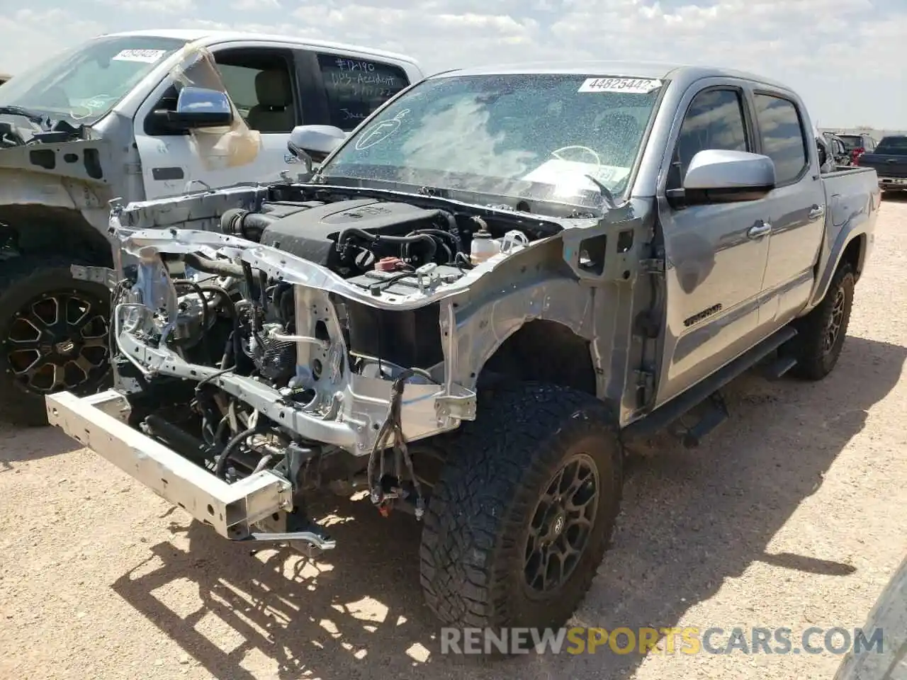 2 Photograph of a damaged car 5TFAZ5CN2MX098640 TOYOTA TACOMA 2021