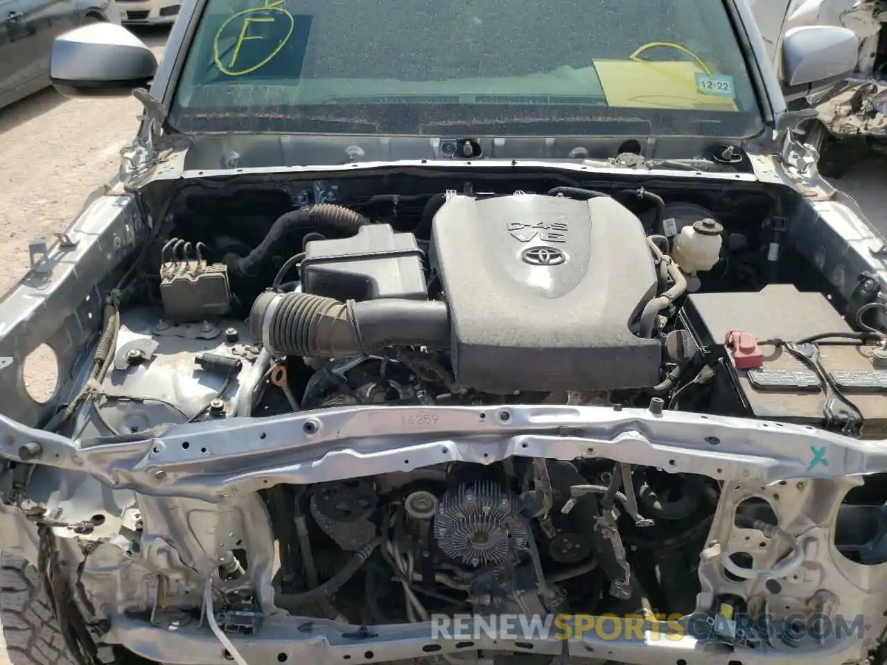 7 Photograph of a damaged car 5TFAZ5CN2MX098640 TOYOTA TACOMA 2021