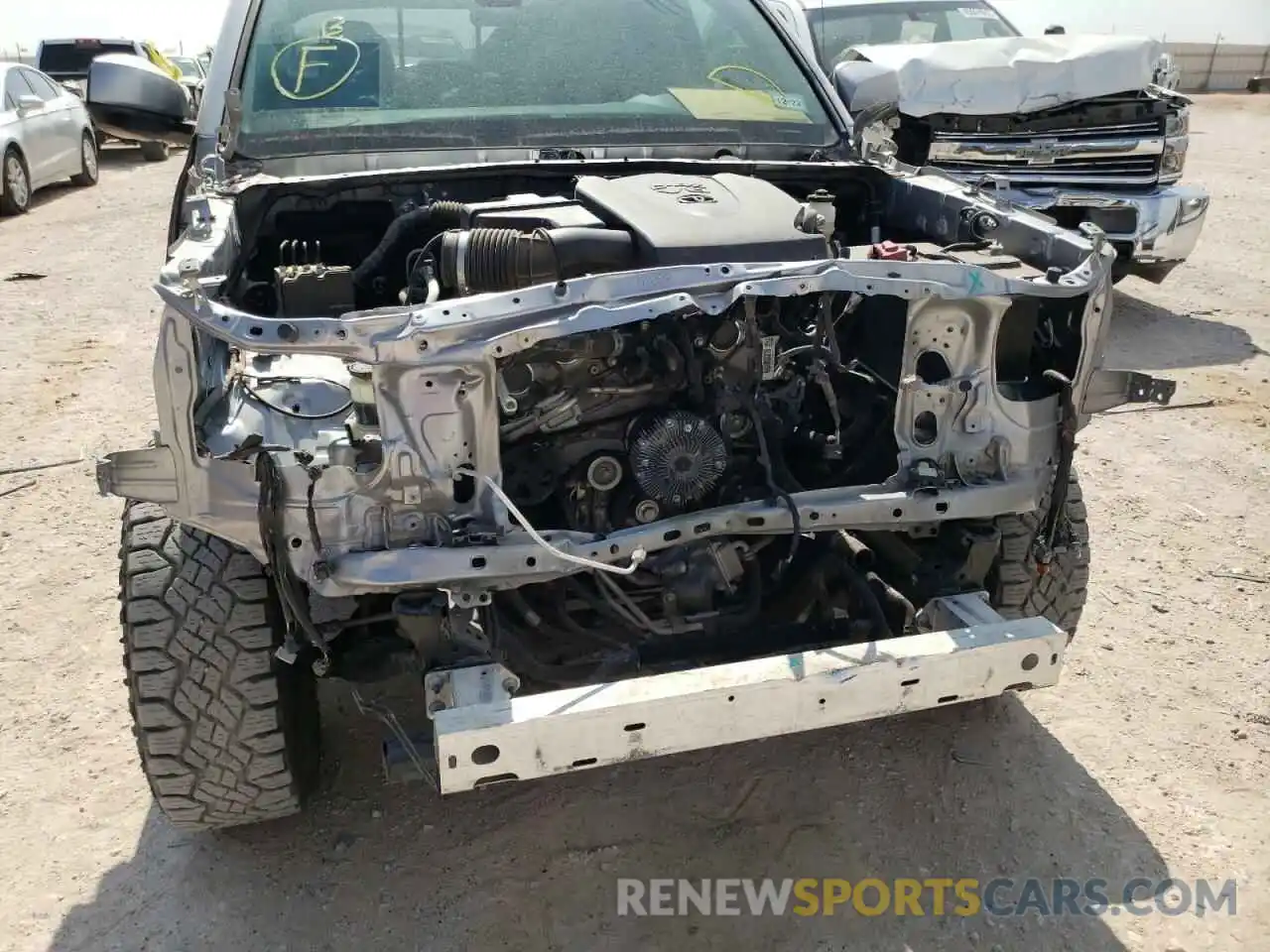 9 Photograph of a damaged car 5TFAZ5CN2MX098640 TOYOTA TACOMA 2021