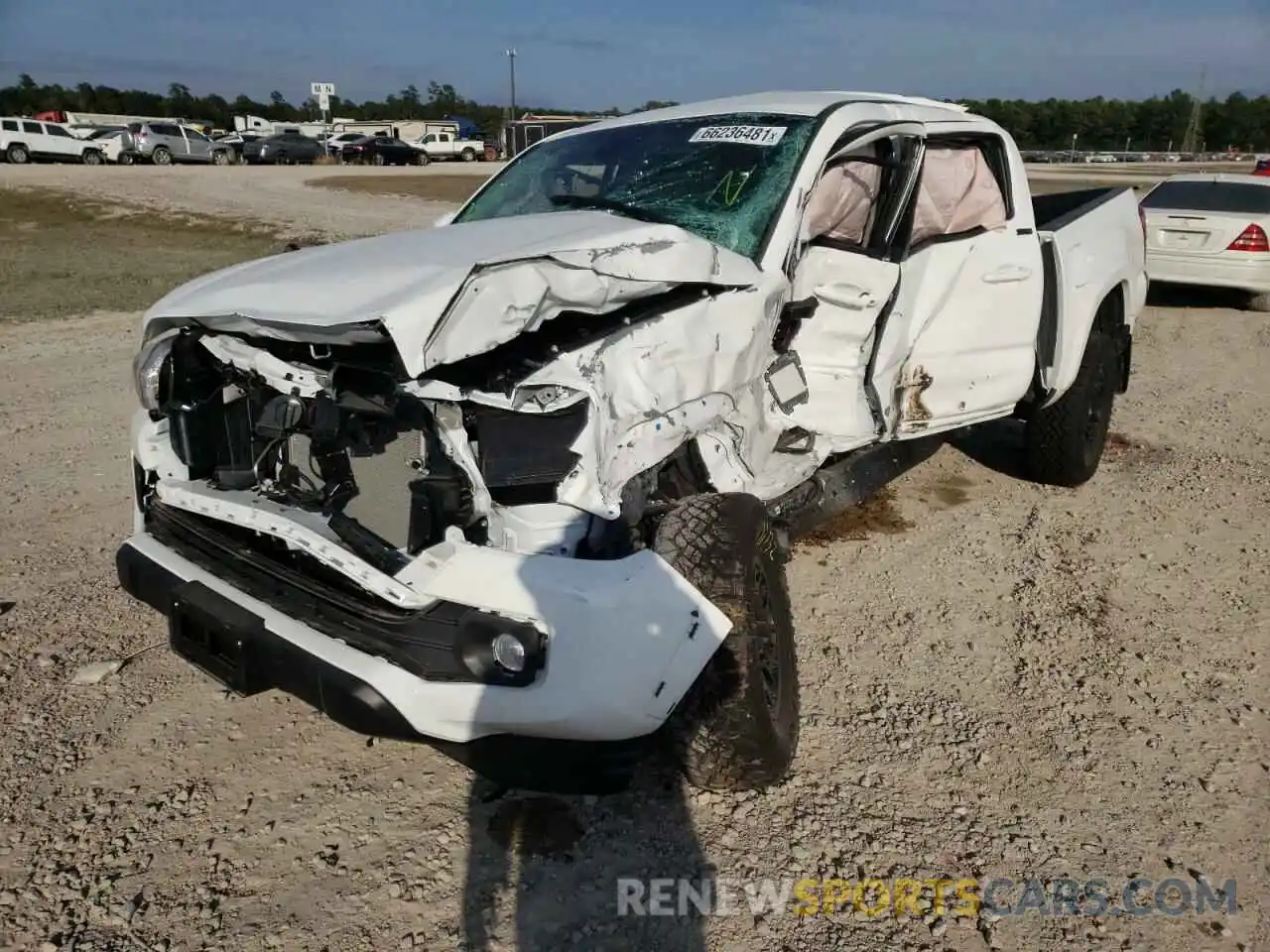 10 Photograph of a damaged car 5TFAZ5CN2MX107756 TOYOTA TACOMA 2021