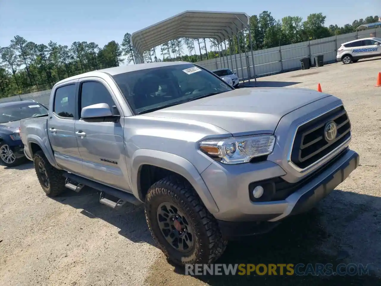 1 Photograph of a damaged car 5TFAZ5CN2MX109023 TOYOTA TACOMA 2021