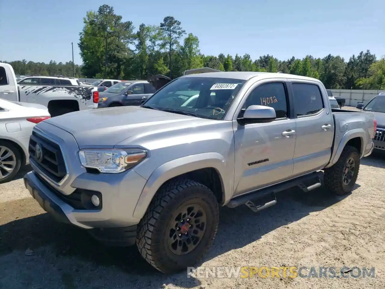 2 Photograph of a damaged car 5TFAZ5CN2MX109023 TOYOTA TACOMA 2021