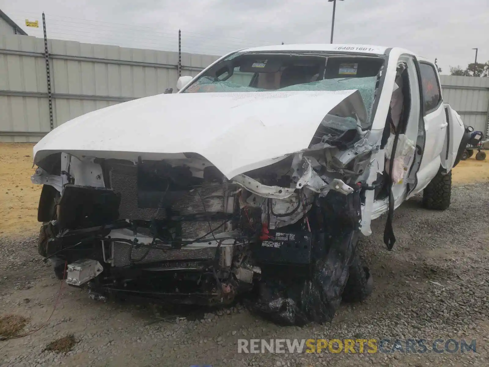 9 Photograph of a damaged car 5TFAZ5CN2MX113962 TOYOTA TACOMA 2021