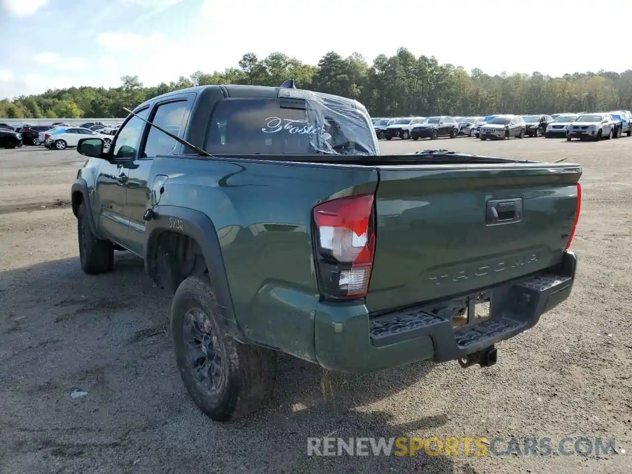 3 Photograph of a damaged car 5TFAZ5CN2MX114464 TOYOTA TACOMA 2021