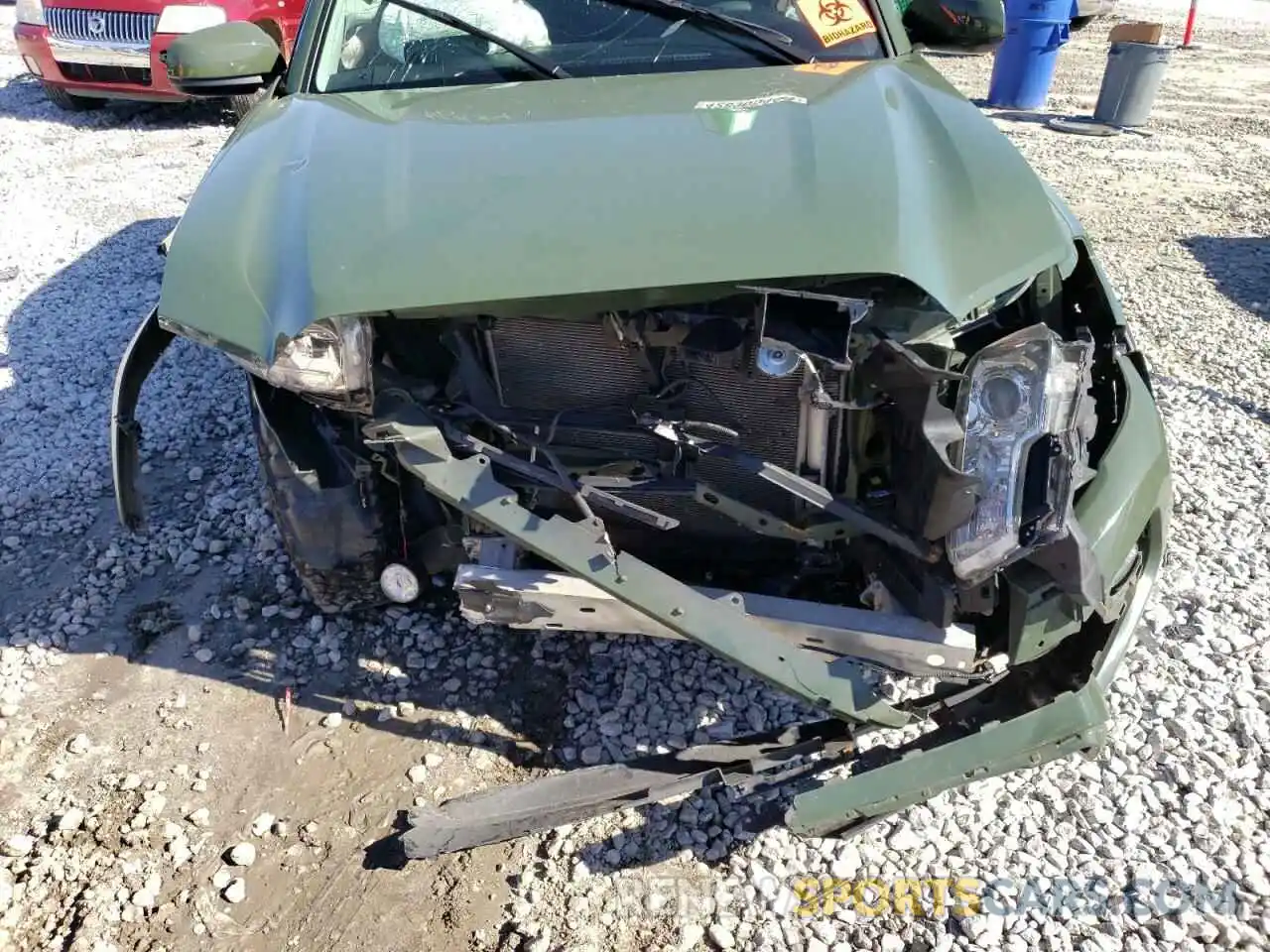 11 Photograph of a damaged car 5TFAZ5CN2MX114898 TOYOTA TACOMA 2021