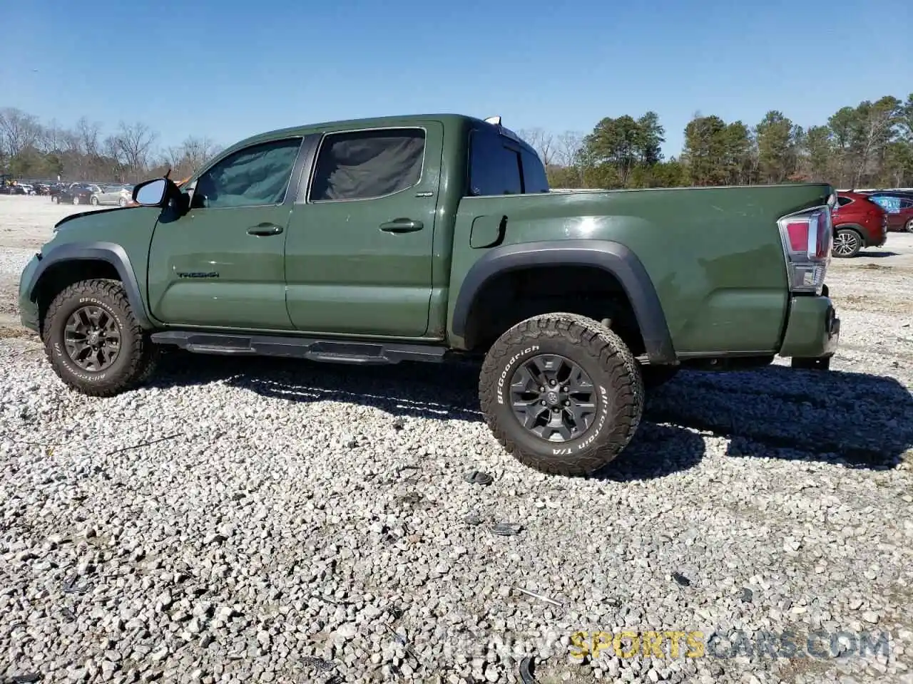 2 Photograph of a damaged car 5TFAZ5CN2MX114898 TOYOTA TACOMA 2021