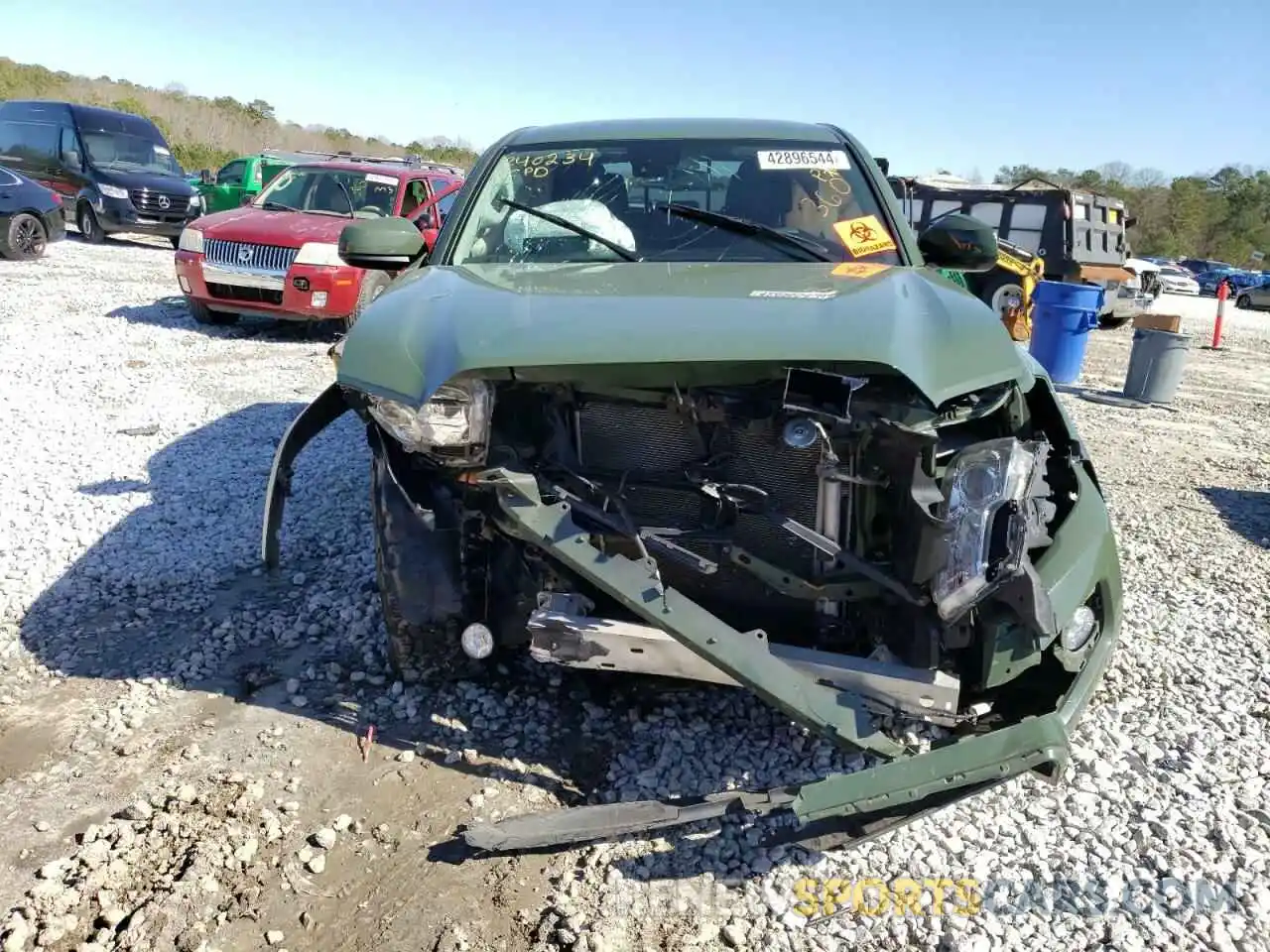 5 Photograph of a damaged car 5TFAZ5CN2MX114898 TOYOTA TACOMA 2021