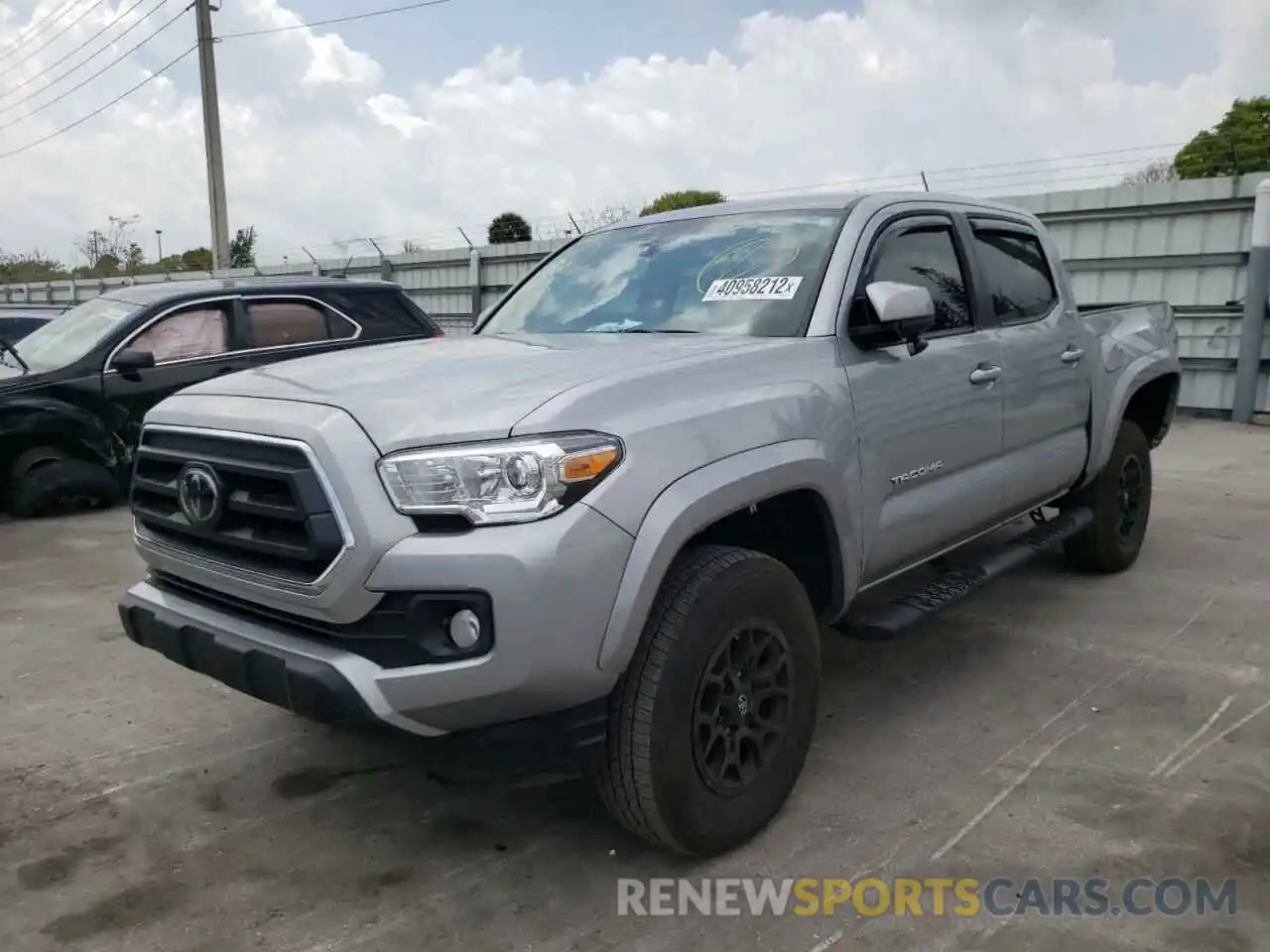 2 Photograph of a damaged car 5TFAZ5CN2MX115324 TOYOTA TACOMA 2021