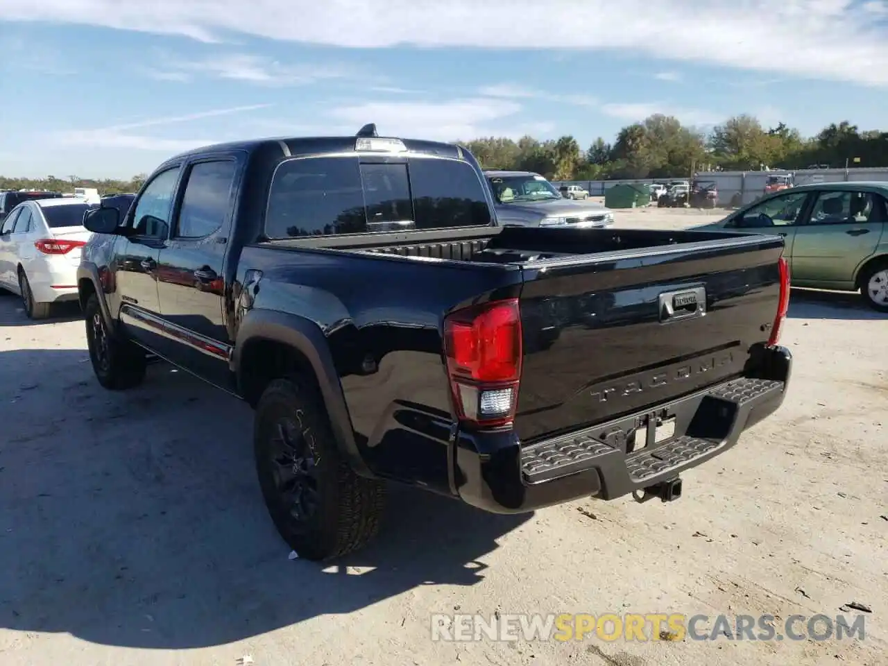 3 Photograph of a damaged car 5TFAZ5CN3MX098274 TOYOTA TACOMA 2021