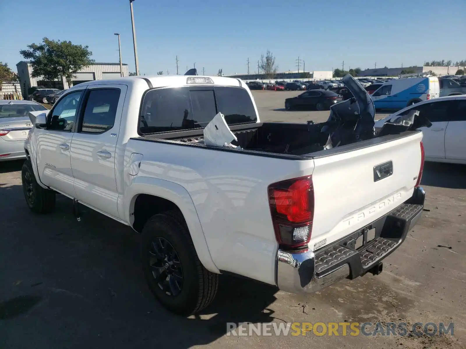 3 Photograph of a damaged car 5TFAZ5CN3MX100542 TOYOTA TACOMA 2021