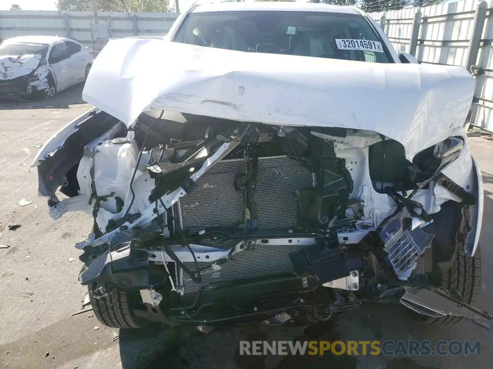 9 Photograph of a damaged car 5TFAZ5CN3MX100542 TOYOTA TACOMA 2021