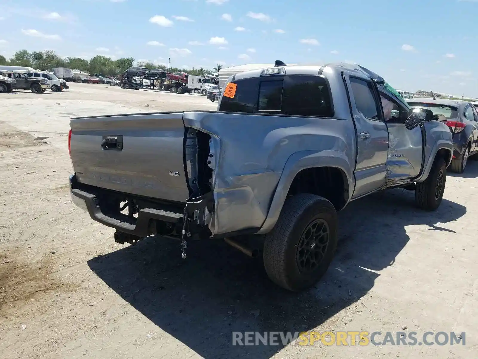 4 Photograph of a damaged car 5TFAZ5CN3MX103666 TOYOTA TACOMA 2021