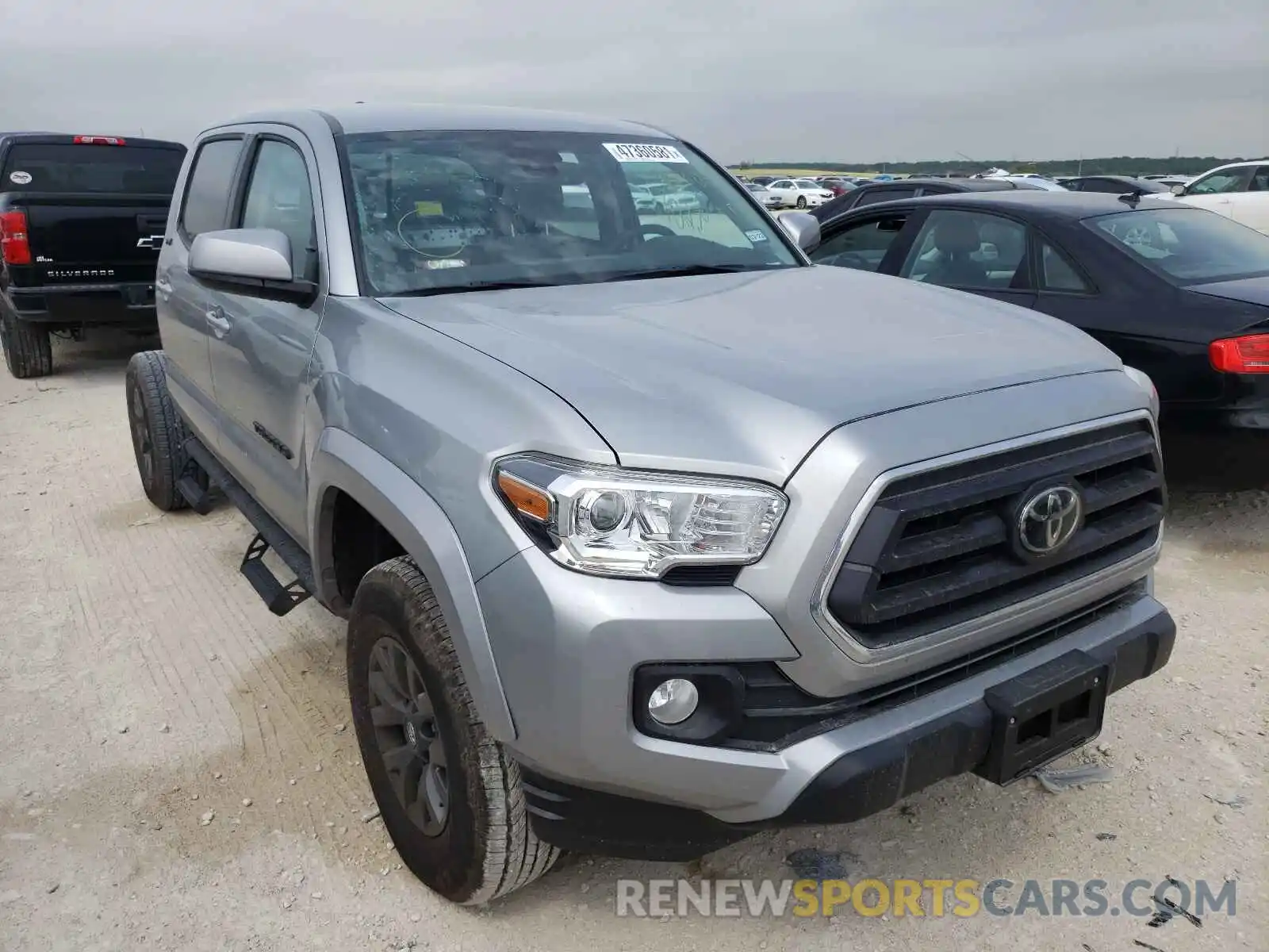 1 Photograph of a damaged car 5TFAZ5CN3MX104039 TOYOTA TACOMA 2021