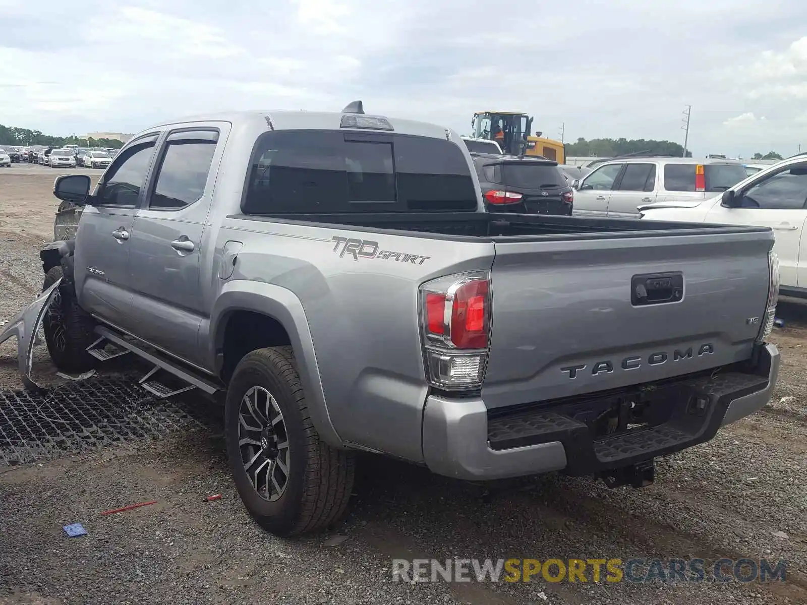 3 Photograph of a damaged car 5TFAZ5CN3MX104252 TOYOTA TACOMA 2021