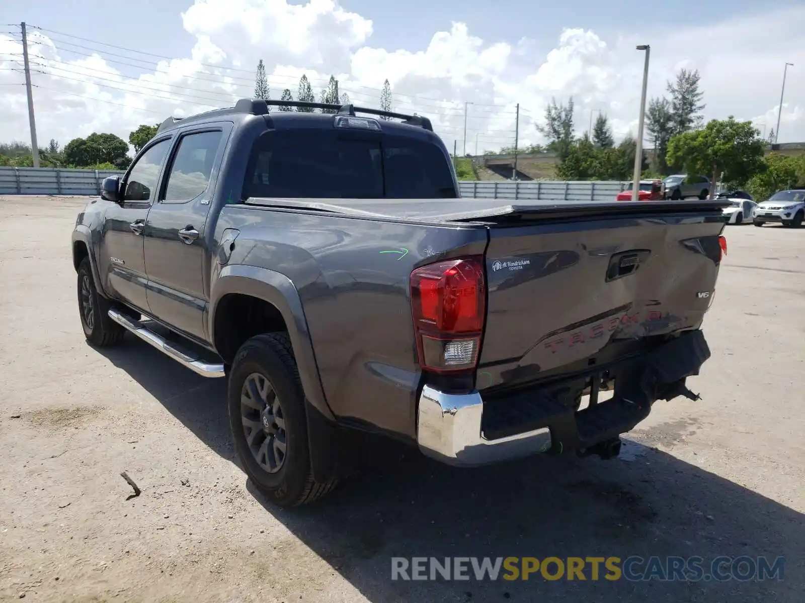 3 Photograph of a damaged car 5TFAZ5CN4MX095318 TOYOTA TACOMA 2021