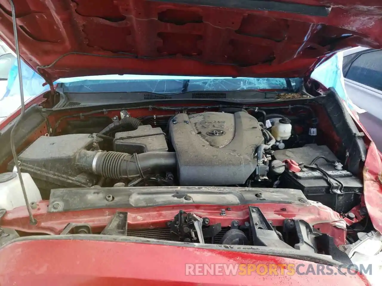 7 Photograph of a damaged car 5TFAZ5CN4MX098431 TOYOTA TACOMA 2021