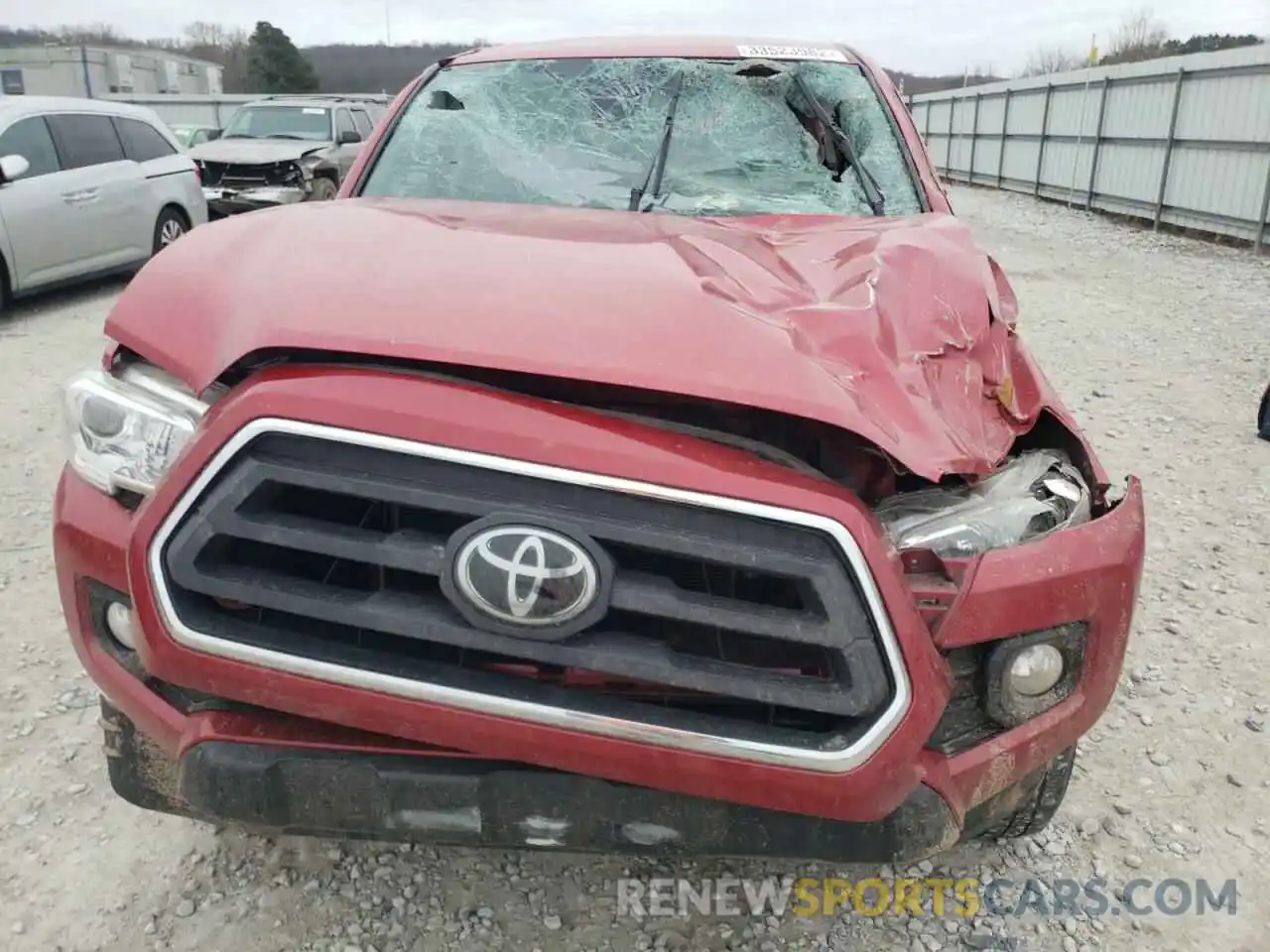 9 Photograph of a damaged car 5TFAZ5CN4MX098431 TOYOTA TACOMA 2021