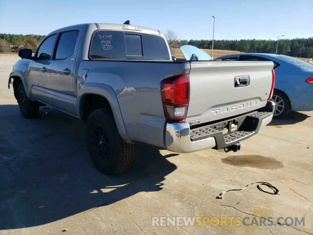 3 Photograph of a damaged car 5TFAZ5CN4MX103580 TOYOTA TACOMA 2021