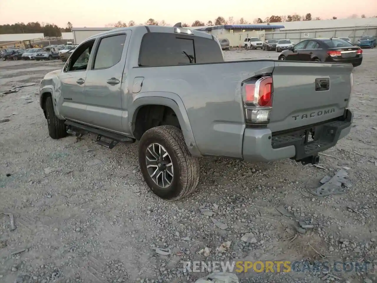 3 Photograph of a damaged car 5TFAZ5CN4MX106656 TOYOTA TACOMA 2021