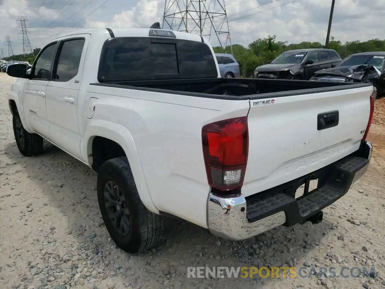 3 Photograph of a damaged car 5TFAZ5CN4MX108908 TOYOTA TACOMA 2021