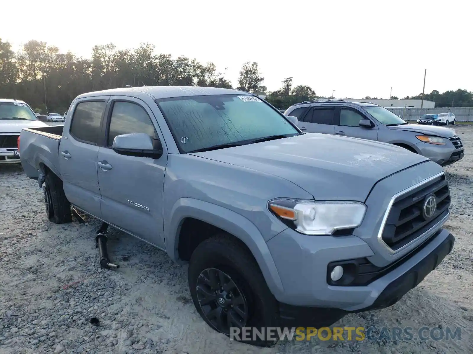 1 Photograph of a damaged car 5TFAZ5CN4MX114790 TOYOTA TACOMA 2021