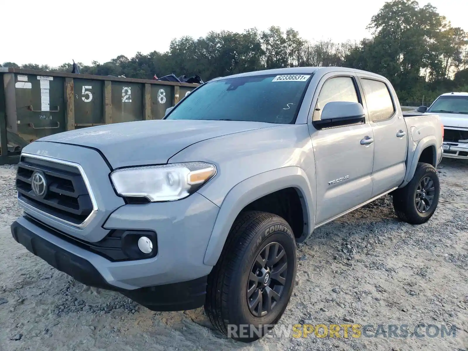 2 Photograph of a damaged car 5TFAZ5CN4MX114790 TOYOTA TACOMA 2021