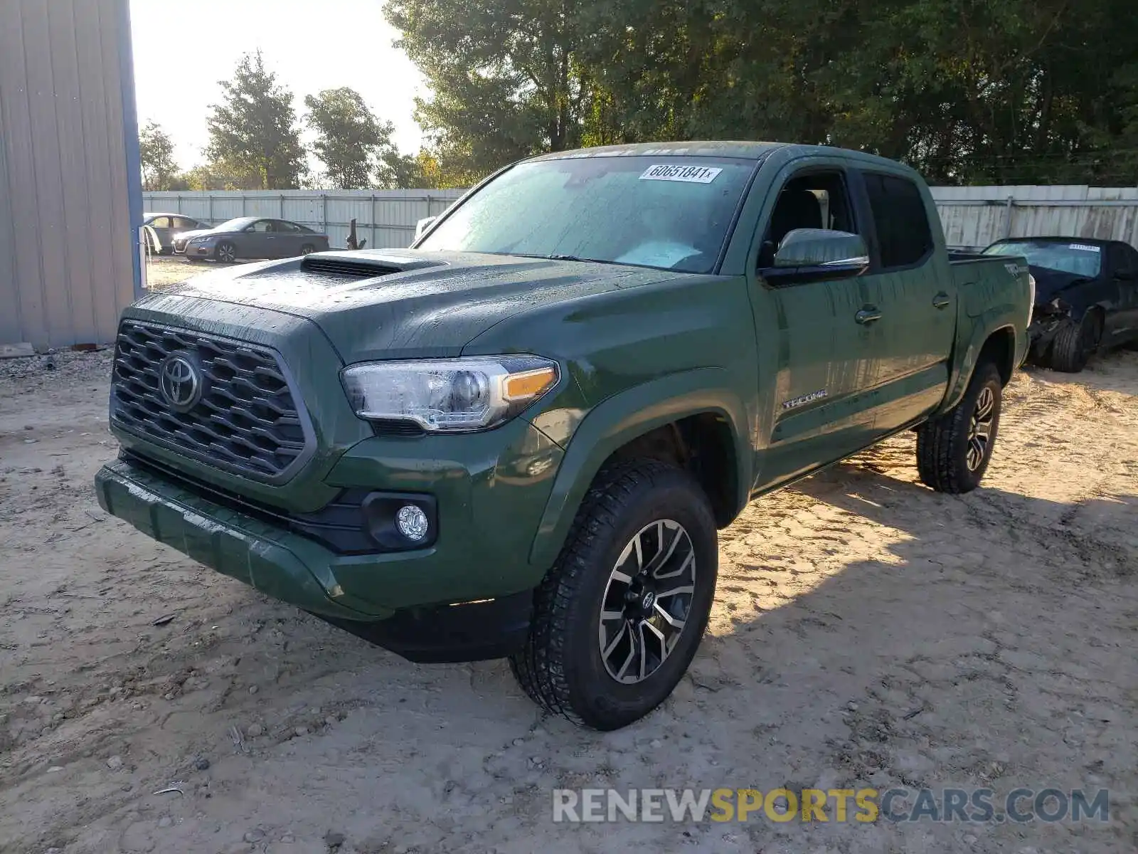 2 Photograph of a damaged car 5TFAZ5CN4MX115986 TOYOTA TACOMA 2021