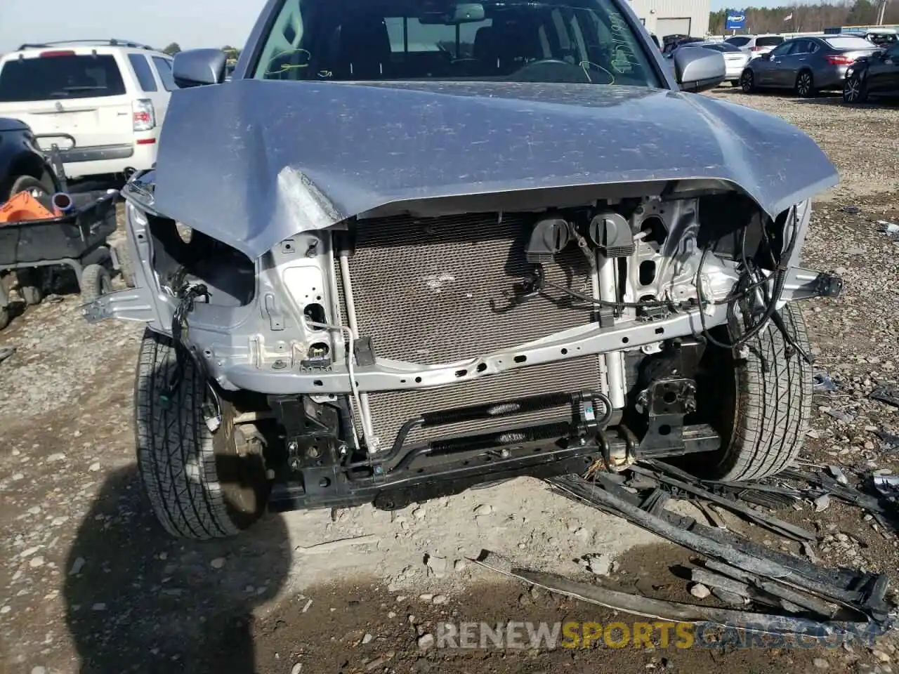 9 Photograph of a damaged car 5TFAZ5CN5MX096204 TOYOTA TACOMA 2021