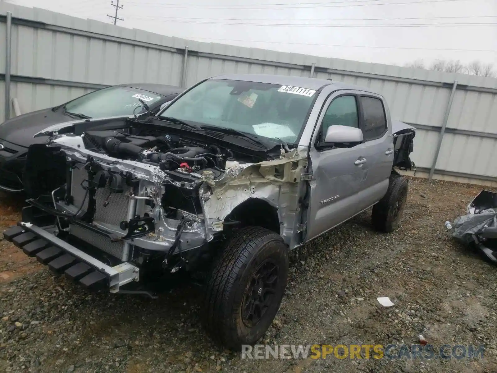 9 Photograph of a damaged car 5TFAZ5CN5MX098423 TOYOTA TACOMA 2021