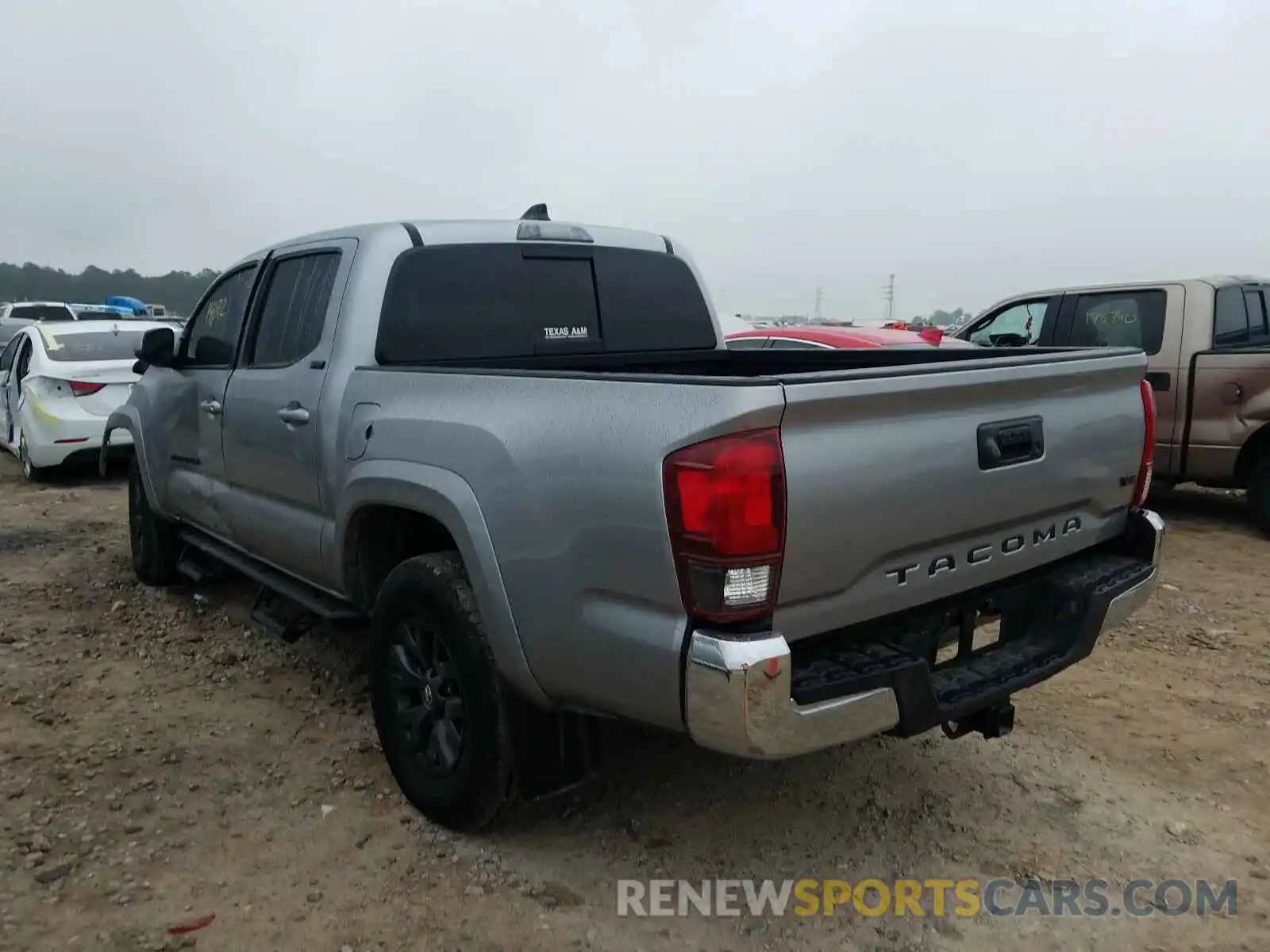 3 Photograph of a damaged car 5TFAZ5CN5MX098745 TOYOTA TACOMA 2021