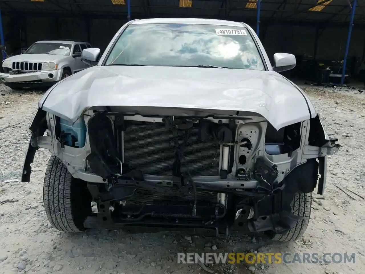 9 Photograph of a damaged car 5TFAZ5CN5MX099457 TOYOTA TACOMA 2021