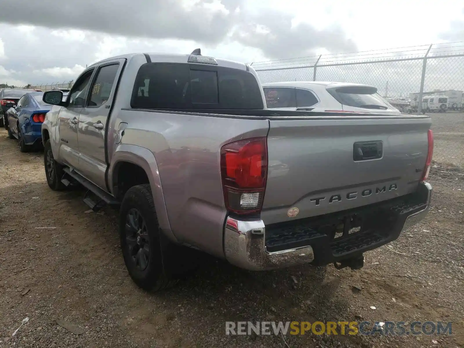 3 Photograph of a damaged car 5TFAZ5CN5MX099474 TOYOTA TACOMA 2021