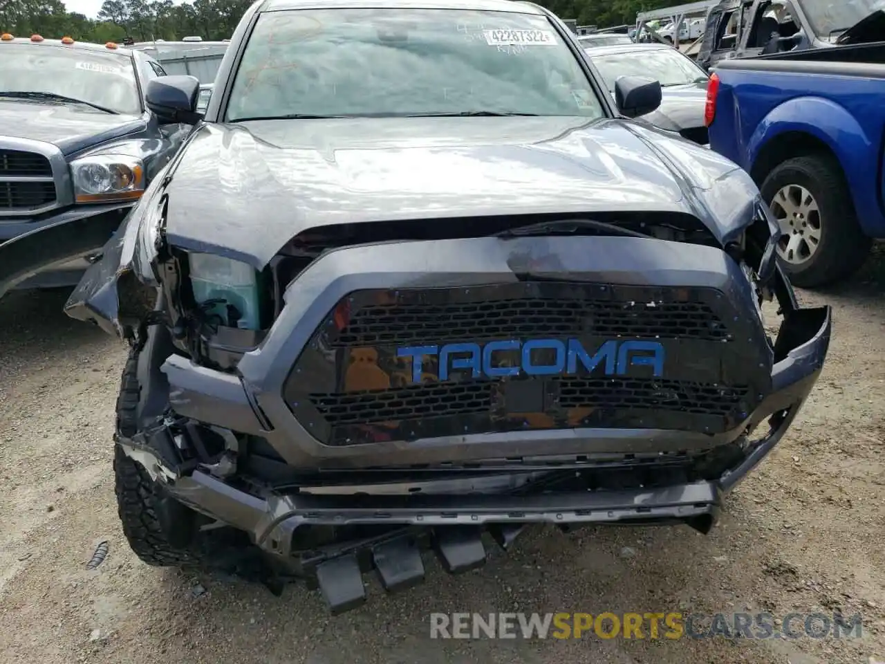 9 Photograph of a damaged car 5TFAZ5CN5MX099541 TOYOTA TACOMA 2021