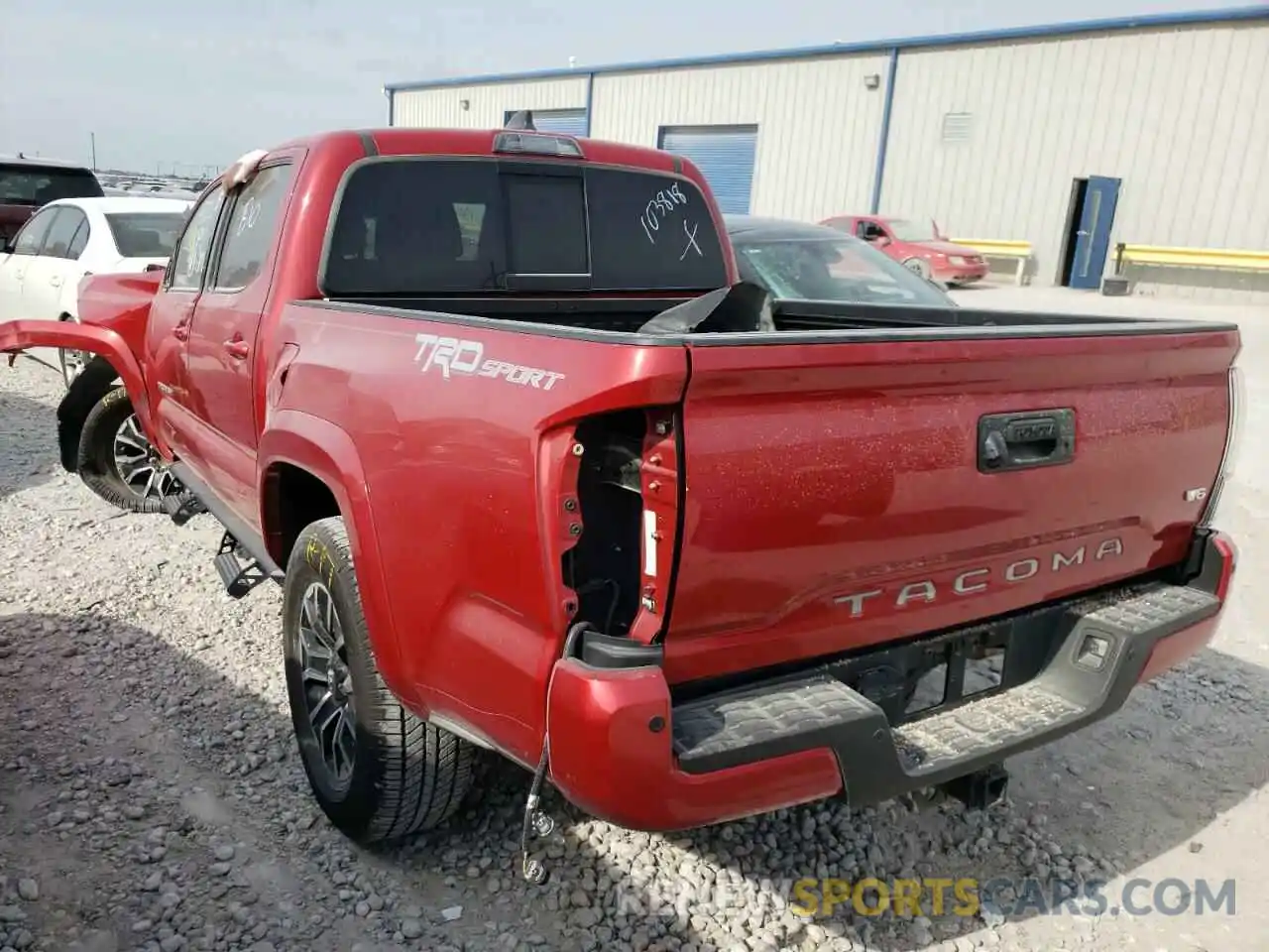 3 Photograph of a damaged car 5TFAZ5CN5MX101336 TOYOTA TACOMA 2021