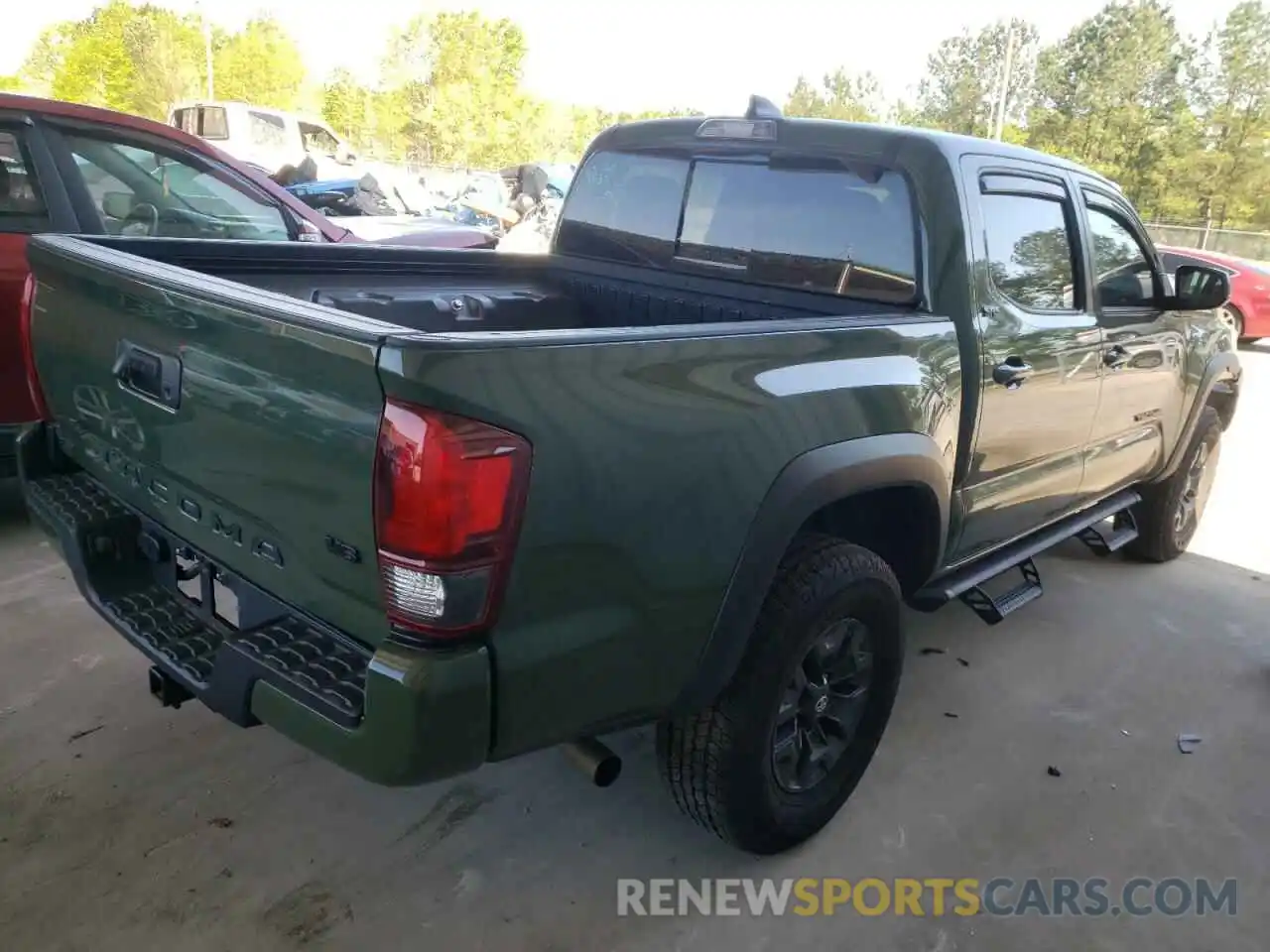 4 Photograph of a damaged car 5TFAZ5CN5MX103071 TOYOTA TACOMA 2021